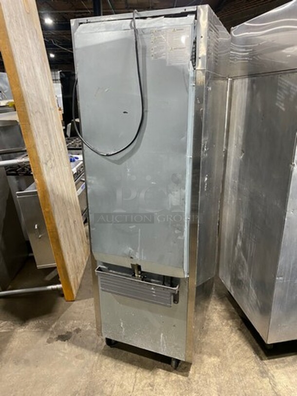 COOL! Turbo Air Commercial 2 Door Half Cooler Half Freezer Combo Unit! With Racks! All Stainless Steel! On Casters! Model: M3RF192N SN: H2M1RF2D7056 115V 60HZ 1 Phase - Image 4 of 9