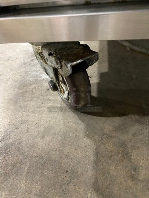 Leader Commercial Refrigerated 2 Door Lowboy! With Poly Coated Rack! All Stainless Steel! On Casters! Model: LB48SC SN: PW11M1802B 115V 60HZ 1 Phase - Image 9 of 11