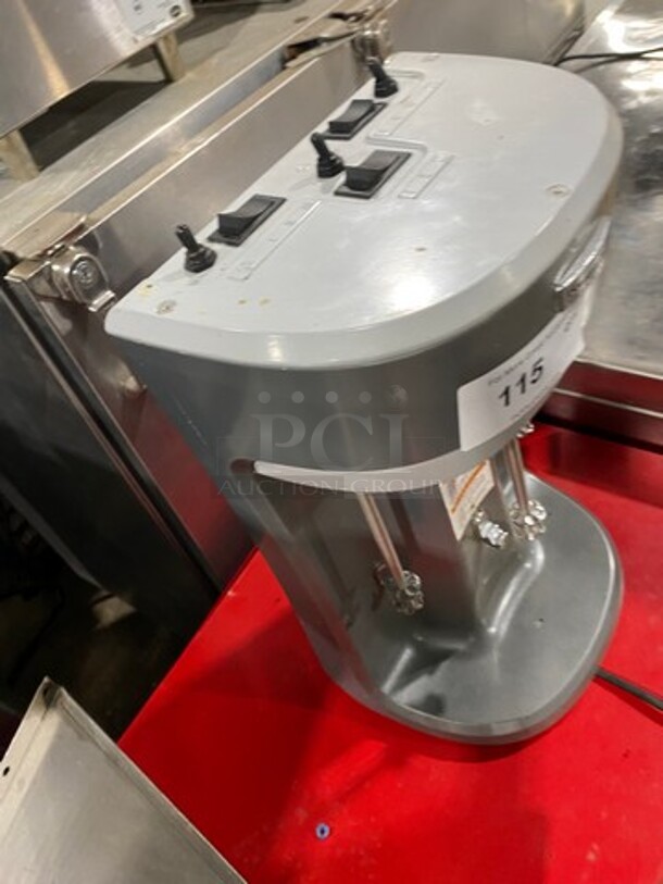 Hamilton Beach Commercial Countertop Professional 3 Spout Beverage/ Milkshake Mixer! Model: HMD400 SN: J4991L00289 120V - Image 3 of 8