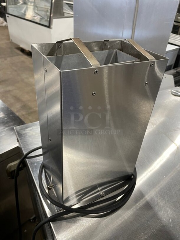 Sweet! Market Forge Commercial Natural Gas Powered Single Door Cabinet Steamer! All Stainless Steel! On Legs! Model: ETP-5G SN: 228245! - Image 11 of 12