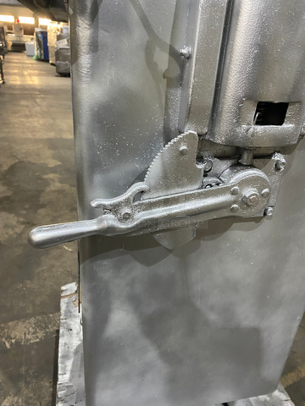 WOW! Biro Commercial Floor Style Heavy Duty Meat Band Saw! All Stainless Steel! 208V 3 Phase! On Legs! - Image 10 of 10