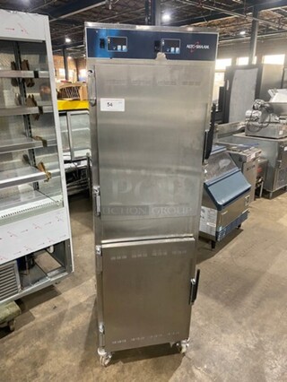 Alto Shaam Commercial Heated Holding Cabinet/ Food Warmer! All Stainless Steel! On Casters! Model: 1000UP SN: 1055673000 120V 60HZ 1 Phase