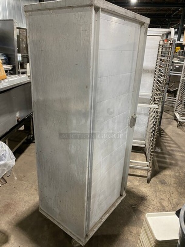 Commercial Single Door Enclosed Pan Rack! Solid Stainless Steel! On Casters! - Image 3 of 8