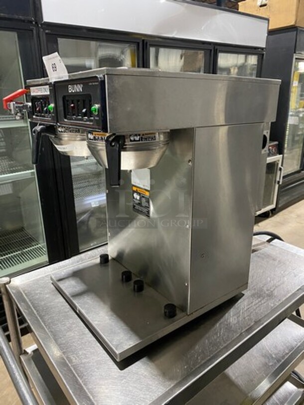 Bunn Commercial Countertop Dual Coffee Maker! With Hot Water Line! Stainless Steel! - Image 2 of 10