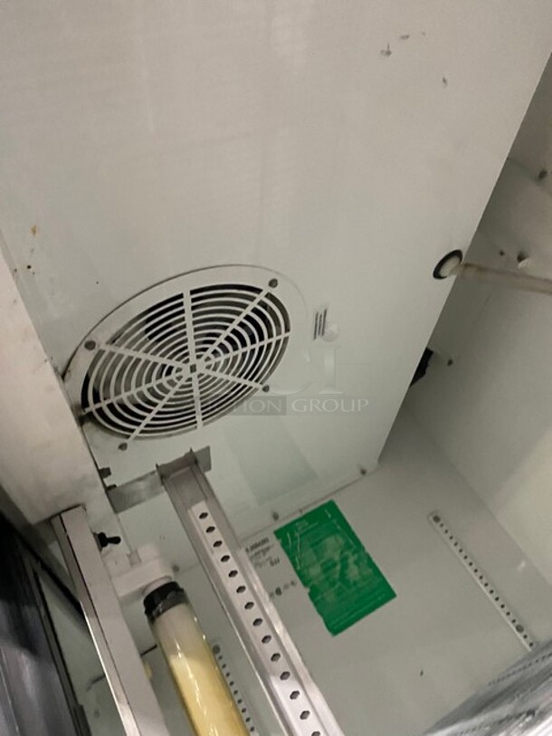 True Commercial 2 Door Reach In Cooler Merchandiser! With Poly Coated Racks! 115V 1PH - Image 6 of 7
