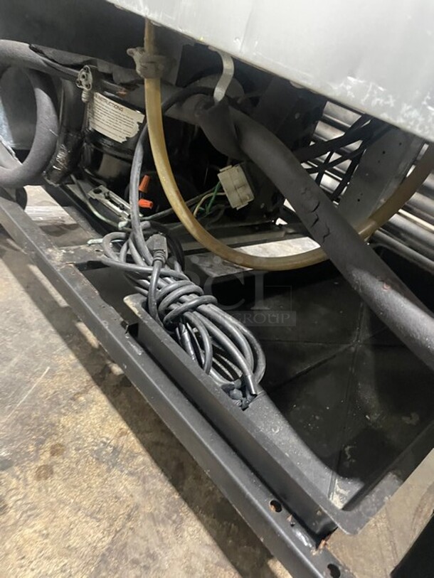 NICE! True Commercial 2 Door Reach In Refrigerator! With Poly Coated Racks! All Stainless Steel! On Casters! 115V 1 Phase! Model: T-35 SN: 7018068! - Image 10 of 10