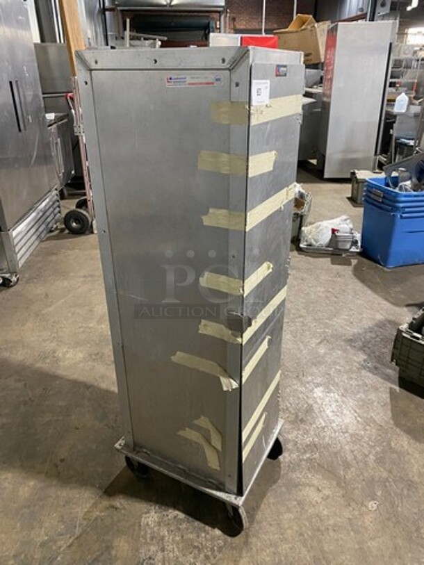 Lockwood Commercial Single Door Enclosed Pan Rack! Solid Stainless Steel! On Casters! Model: CA60RR25C - Image 2 of 7