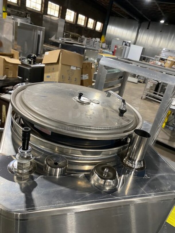 New! Never Used! Grindmaster Commercial Countertop Single Space Saver Coffee Urn! With Hot Water Line! Stainless Steel! On Small Legs! Model: 8116 - Image 5 of 11