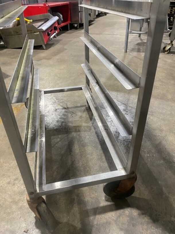 Metal Commercial Pan Transport Rack! On Casters! - Image 4 of 5