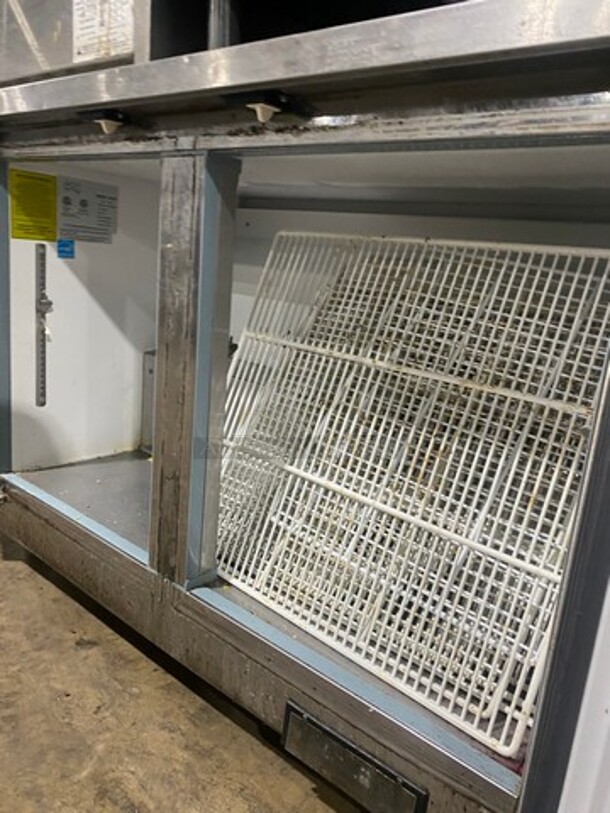 Ikon Commercial 2 Door Lowboy/Worktop Cooler! All Stainless Steel! On Casters! Model: KUC48 SN: 9084182 115V 60HZ 1 Phase - Image 6 of 7