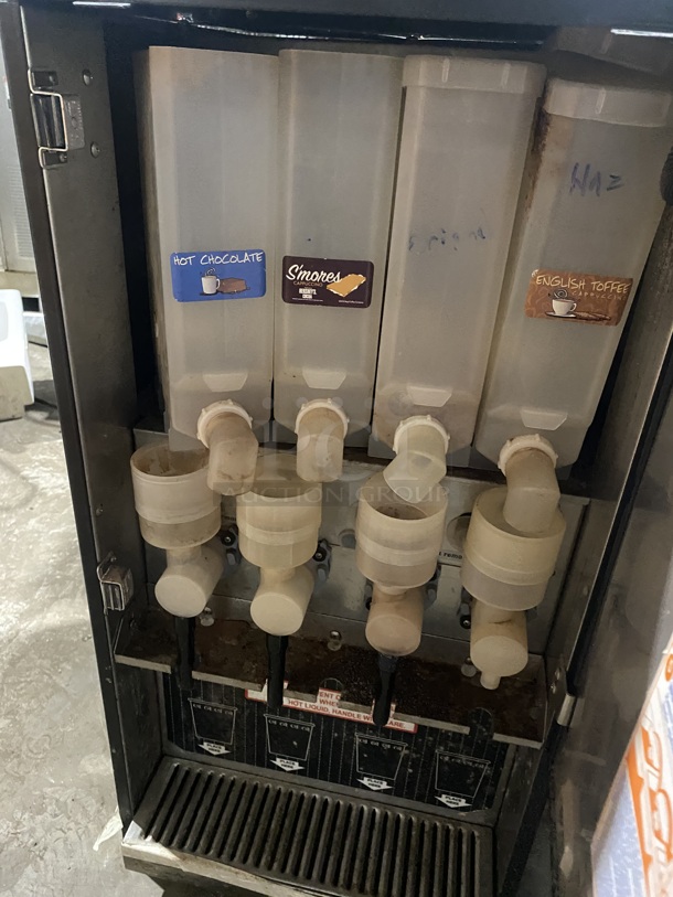 Curtis 4 Flavor Counter Top Hot Beverage Dispenser! Model PC4DC1-10-11! 120V 1 Phase!  - Image 5 of 8