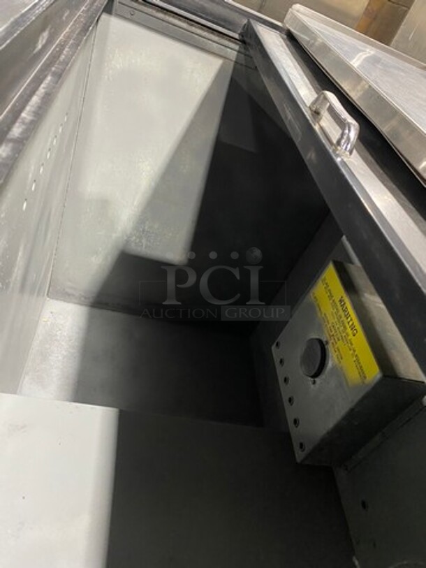 Continental Commercial Under The Counter Beer Bottle Cooler! With Single Sliding Stainless Steel Top Door! Model: CBC37 SN: 14336592 115V 60HZ 1 Phase - Image 5 of 7