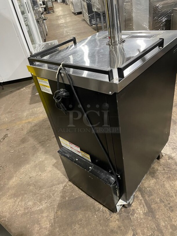 Beverage Air Commercial Stainless Steel Direct Draw Kegerator! With 2 Beer Taps! Model BM23HCB28 Serial 12500028! 115V 1Phase! - Image 4 of 8