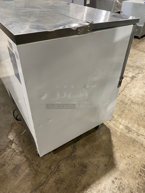 COOL! NEW! SCRATCH-N-DENT! Kelvinator Commercial Refrigerated Milk Cooler! Stainless Steel Body! On Casters! Model: KCHMC58 SN: 91610040 115V - Image 3 of 12