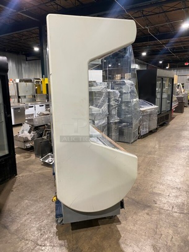 SIFA Commercial Refrigerated Open Grab N Go Display Case Merchandiser! On Casters! - Image 2 of 8