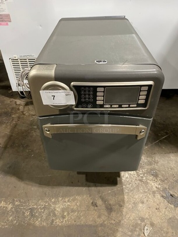 LATE MODEL! 2015 Turbo Chef Commercial Countertop Rapid Cook Oven! On Small Legs! Model: NGO SN: NGOD19239 208/240V 60HZ 1 Phase - Image 1 of 8