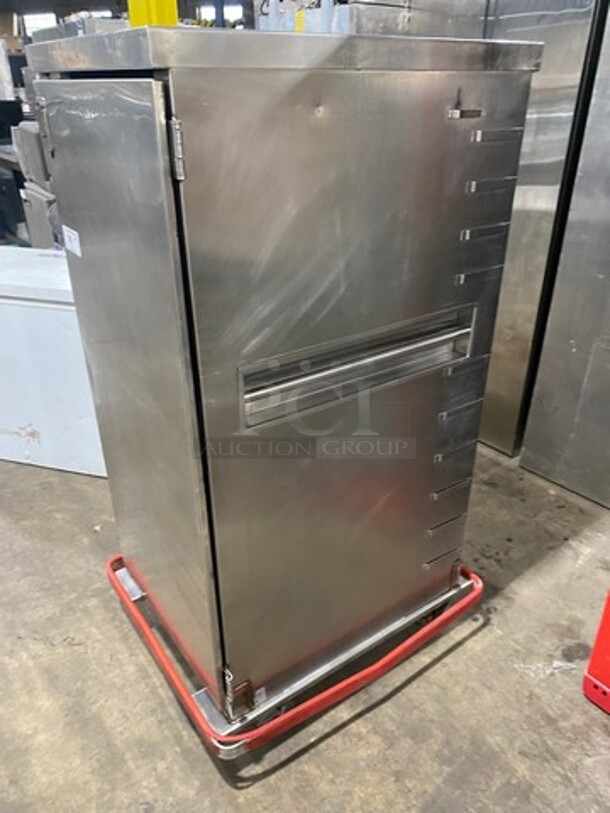 Commercial Dual Side Door Enclosed Pan Rack! Solid Stainless Steel! On Casters! - Image 3 of 8