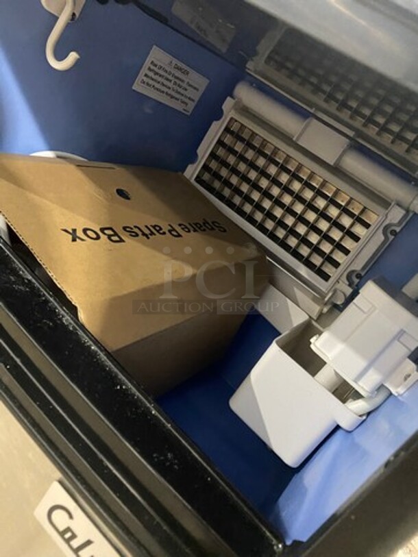 LATE MODEL! 2020 Coldline Commercial Undercounter Ice Maker Machine! All Stainless Steel! On Legs! WORKING WHEN REMOVED! Model: ICE120 115V - Image 6 of 10