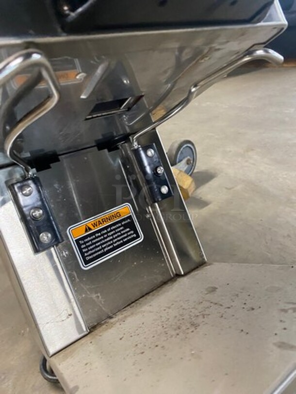 Bunn Commercial Countertop Dual Coffee Bean Grinder Machine! Stainless Steel Body! Model: MHG SN: MHG0020483 120V 60HZ 1 Phase - Image 8 of 9