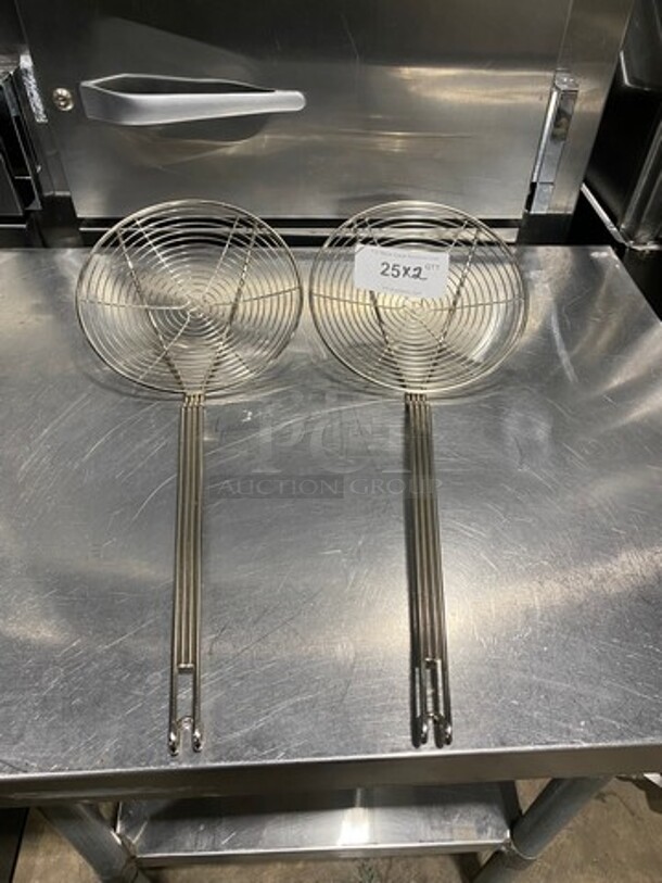 NEW! Round Mesh Strainer! 2x Your Bid! - Image 1 of 6
