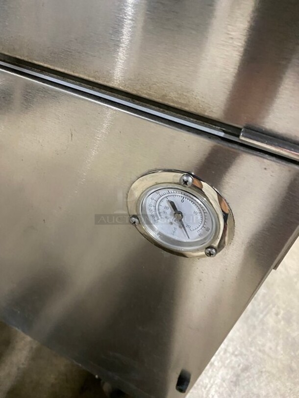 Beverage Air Stainless Steel Milk Cooler! On Casters! MODEL ST34NS SN: 12400226 115V 1PH - Image 8 of 9