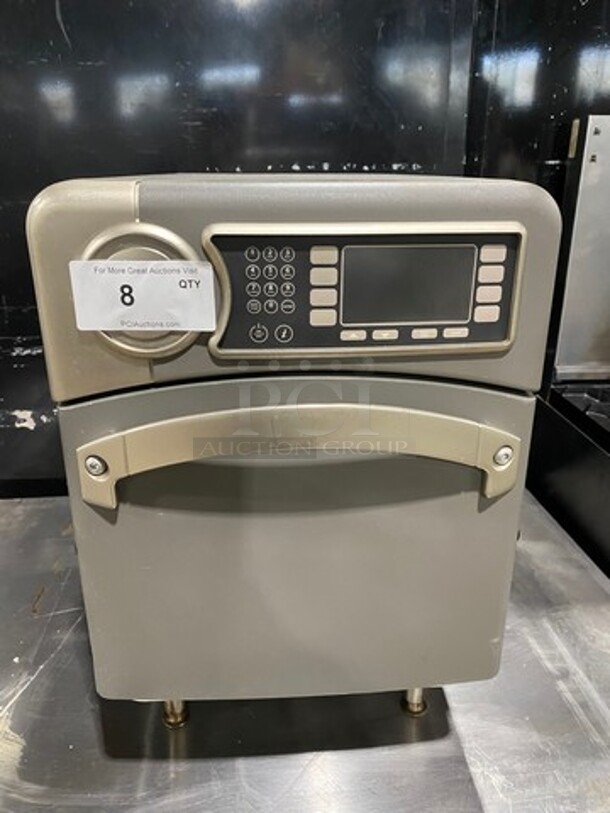 LATE MODEL! 2018 Turbo Chef Commercial Countertop Rapid Cook Oven! On Small Legs! Model: NGO SN: NGOD43602 208/240V 60HZ 1 Phase