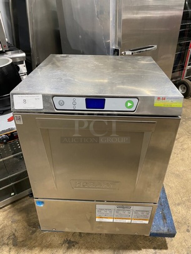 Hobart New Body Style Under The Counter Dishwasher! All Stainless Steel! Model: LXEC SN: 231176137 120V 60HZ 1 Phase