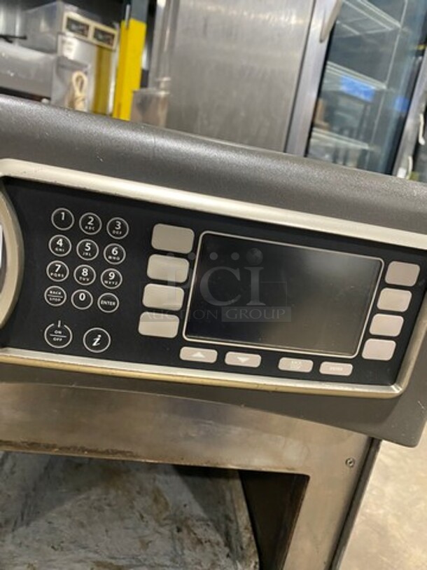 LATE MODEL! 2017 Turbo Chef Commercial Countertop Rapid Cook Oven! On Small Legs! Model: NGO SN: NGOD30390 208/240V 60HZ 1 Phase - Image 6 of 8