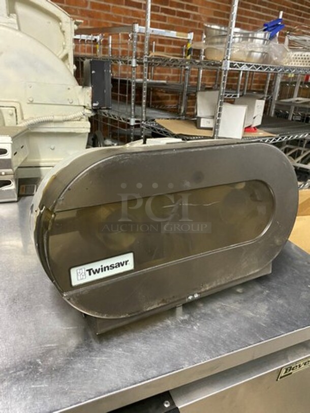 ALL ONE MONEY! Twinsavr Wall Mount Poly Toilet Paper Dispenser! - Image 2 of 5