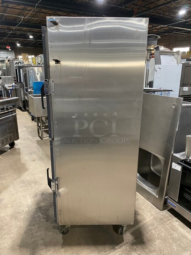 Metro Commercial Heated Holding Cabinet/ Food Warmer! All Stainless Steel! On Casters! MODEL DD8119REV  - Image 4 of 7