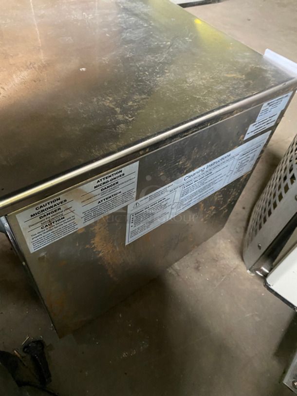 Merrychef Commercial Countertop Rapid Cook Oven! All Stainless Steel! Model: 402S SERIES V4 SN: XXX1207000048 208/240V 60HZ 1 Phase - Image 4 of 8