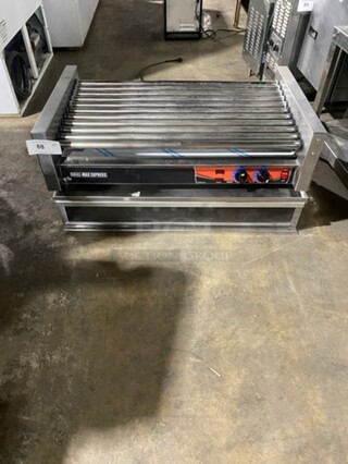 Star Commercial Countertop Hot Dog Roller Grill! All Stainless Steel! Model: X50 SN: HRX500618A0017 120V 60HZ 1 Phase