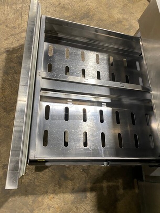 Delfield Commercial Refrigerated 2 Drawer Chef Base! All Stainless Steel! On Casters! - Image 6 of 8