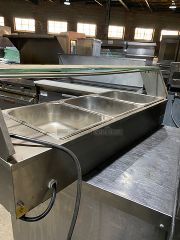 Commercial Countertop 3 Bay Bain Marie/ Steam Table! All Stainless Steel! Model: BM-3 SN: 070023 220V 60HZ 1 Phase - Image 3 of 10