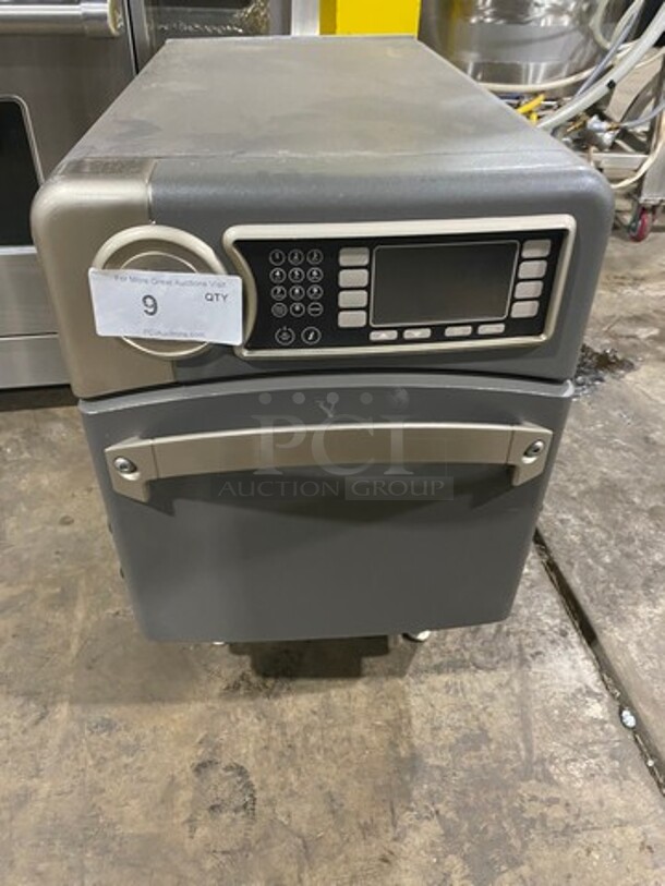 LATE MODEL! 2018 Turbo Chef Commercial Countertop Rapid Cook Oven! On Small Legs! Model: NGO SN: NGOD45699 208/240V 60HZ 1 Phase - Image 1 of 8