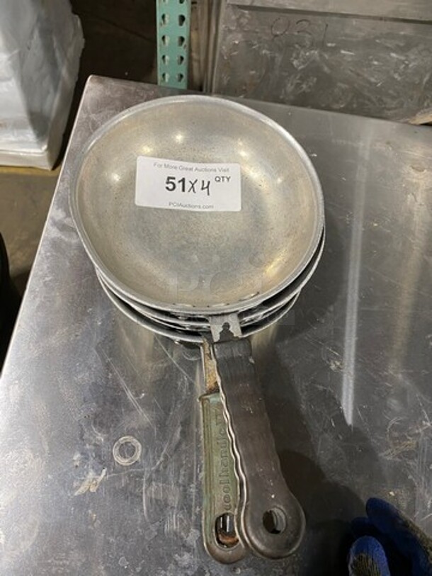 Assorted Stainless Steel Frying Pans! 4x Your Bid! - Image 1 of 8