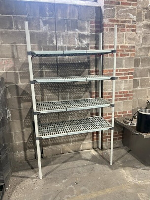 Metro Commerical 4 Tier Shelf! On Legs! - Image 5 of 8