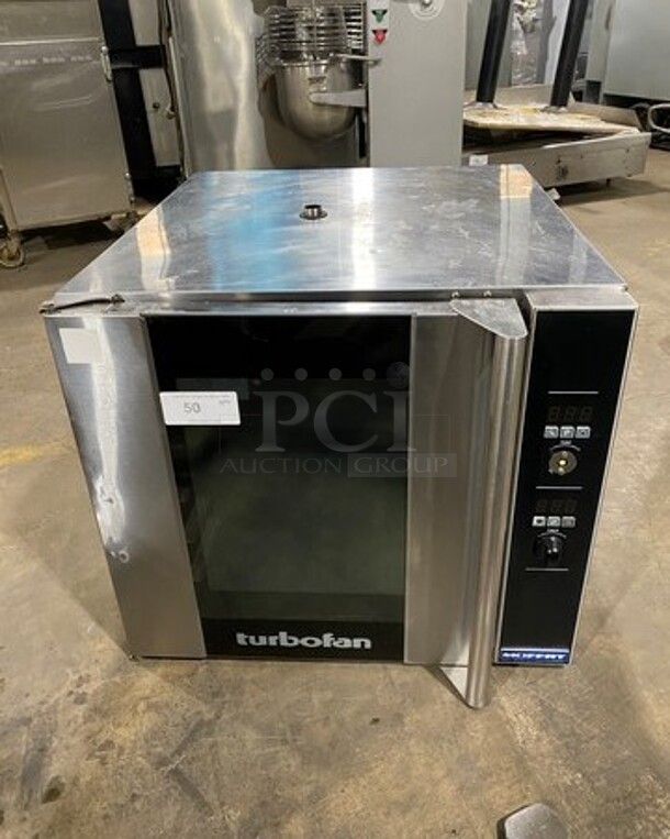 Turbo Fan Commercial Electric Powered Convection Oven! With View Through Door! All Stainless Steel! 208V