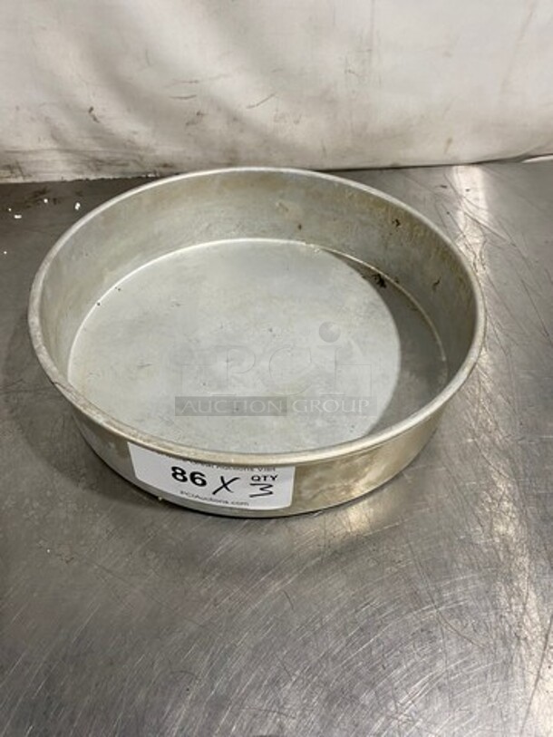 Various Size Round Baking Pan! 3x Your Bid! - Image 2 of 5