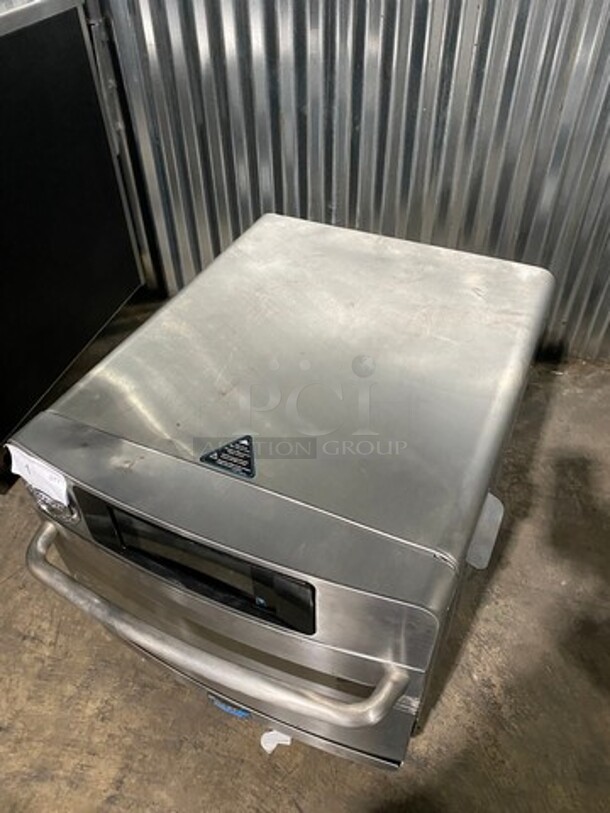 WOW! NEW! OUT OF THE BOX! LATE MODEL! 2021 Turbo Chef Commercial Countertop Rapid Cook Oven! With Baking Stone! Stainless Steel! On Legs! Bullet Series! Model: ENCORE2 SN: ENC3TD01065 208/240V 60HZ 1 Phase - Image 11 of 12