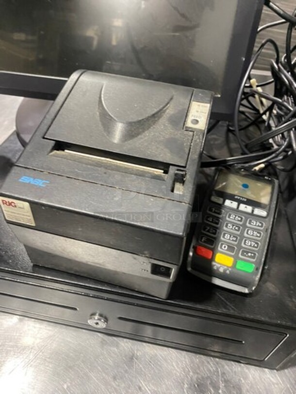 Think Centre POS System With Cash Draw & Computer! - Image 2 of 6