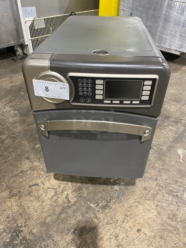 LATE MODEL! 2016 Turbo Chef Commercial Countertop Rapid Cook Oven! On Small Legs! Model: NGO SN: NGOD27641 208/240V 60HZ 1 Phase