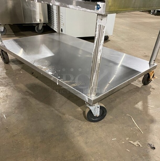 Lang Commercial Countertop Natural Gas Powered Mirror Shine Polish Top Flat Top Griddle! With Back And Side Splashes! All Stainless Steel! - Image 8 of 10