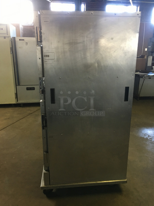 Cres Cor Commercial Insulated Warming/Proofing Cabinet! With 2 Half Doors! Holds Full Size Trays! All Stainless Steel! On Casters! Model: 5495039 SN: HJGK5032B 120V 60HZ 1 Phase - Image 2 of 8