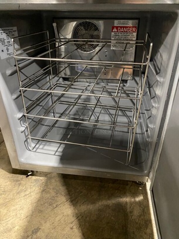 Delfield Commercial Single Door Lowboy/Worktop Cooler! All Stainless Steel! Model: 406STAR2 115V 60HZ 1 Phase - Image 5 of 7