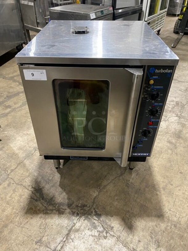Turbofan Moffat Commercial Electric Powered Convection Oven! All Stainless Steel! On Legs!