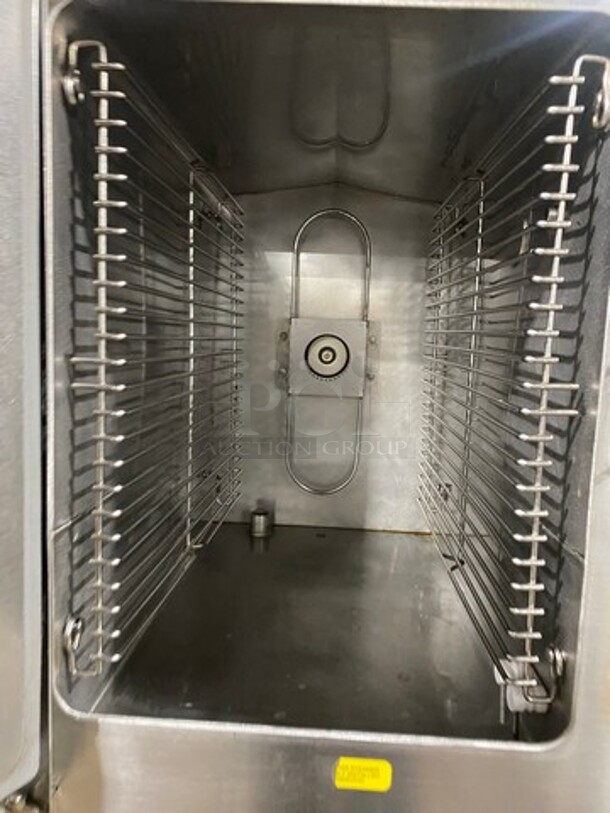 Cleveland Commercial Electric Powered Single Compartment Steam Cooker Cabinet! All Stainless Steel! On Legs! Model: 22CET6 SN: WC9521906C02 208V 60HZ 3 Phase - Image 6 of 8