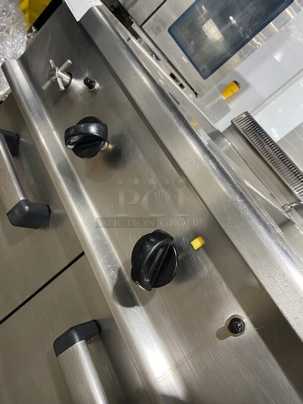 2012 Axis Commercial Natural Gas Powered 2 Bay Pasta Cooker! All Stainless Steel! On Casters! Model: AXDPG SN: GMF059 - Image 10 of 10