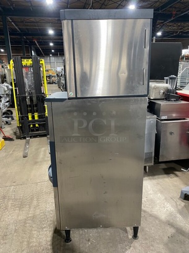 Scotsman Commercial Ice Maker Machine! With Commercial Ice Bin! All Stainless Steel! Legs! Model: C0322MA1A SN: 08091320012692 115V 60HZ 1 Phase - Image 2 of 10
