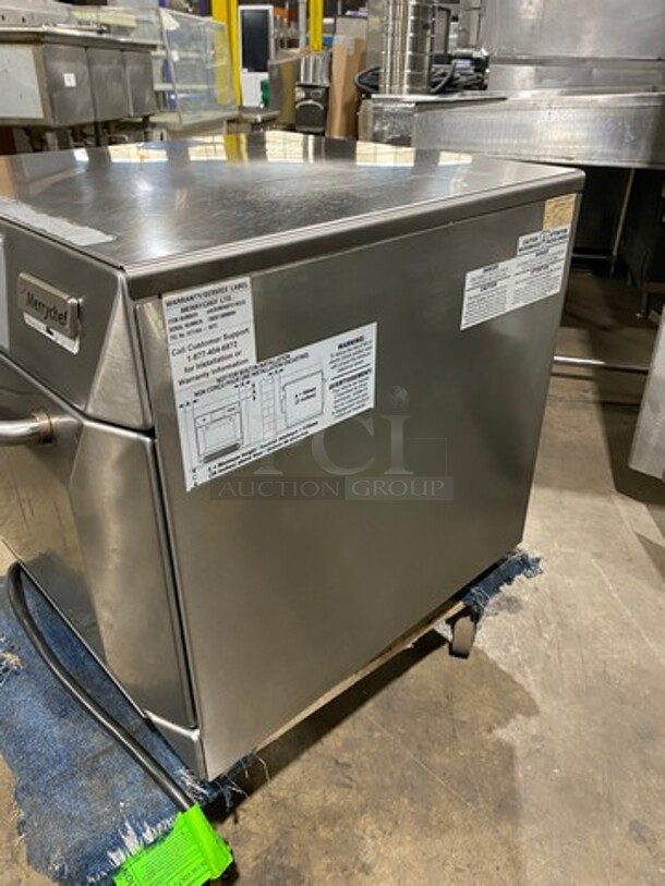 Merrychef Commercial Countertop Rapid Cook Oven! With Digital Touch Controls! With Oven Paddle! All Stainless Steel! Model: EIKONE4 SN: 1303213090094 208/240V - Image 2 of 9
